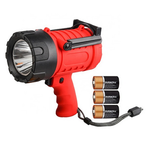 Waterproof Rechargeable Handheld LED Spotlight, Diving light