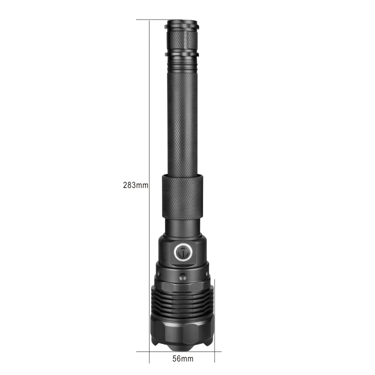 USB Rechargeable durable Aluminium LED torches light Flashlight