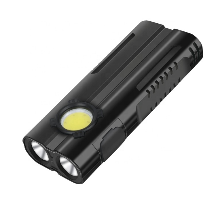 1000 Lumen LED Flashlight With Power Bank All In One