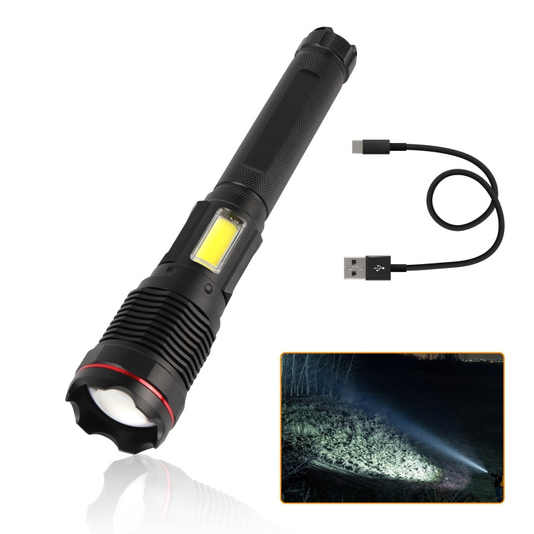 Strong flashlights torches, durable Aluminium high powerful rechargeable led Flashlight