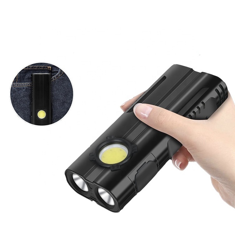 1600 Lumen USB Rechargeable LED Water & Impact Resistant Pocket Flashlight