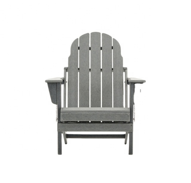 Top Selling Outdoor Furniture For Garden Eco-friendly and Rust Resistant Plastic Chairs HDPE Foldable Adirondack Chair