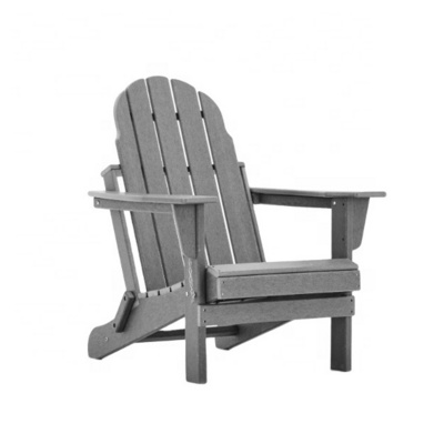 Top Selling Outdoor Furniture For Garden Eco-friendly and Rust Resistant Plastic Chairs HDPE Foldable Adirondack Chair