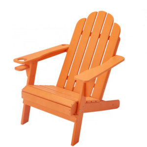 Popular Multifunctional Outdoor Furniture Wholesale All-weather And Recycled Outdoor HDPE Adirondack Chair For  Backyard