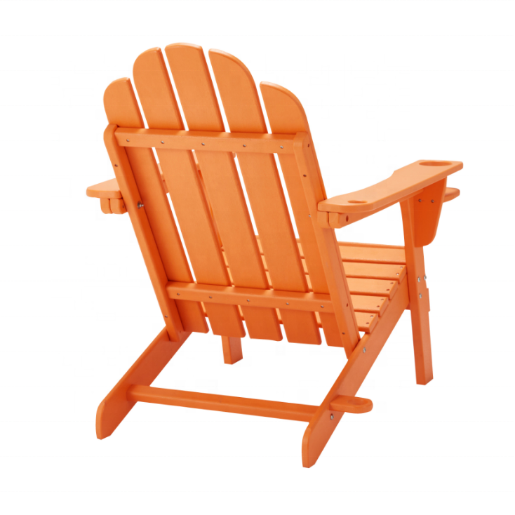 Popular Multifunctional Outdoor Furniture Wholesale All-weather And Recycled Outdoor HDPE Adirondack Chair For  Backyard