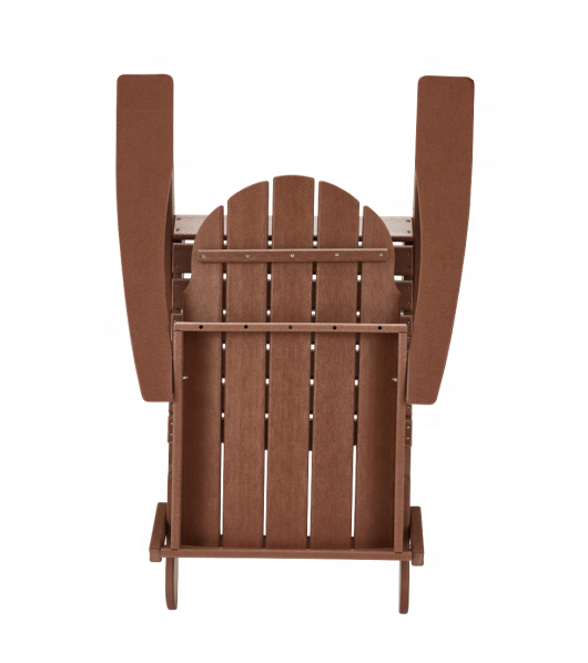 Popular Outdoor Furniture Leisure Plastic Chair Portable and UV-protected Folding HDPE Adirondack Chair For Garden