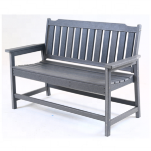 Popular Plastic Park Chairs Factory Direct Commercial Waterproof HDPE Park Chair Durable Benches For Backyard