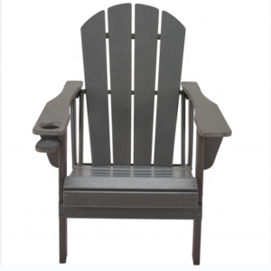 Modern Plastic Garden Chair Waterproof And Eco-friendly Outdoor Furniture HDPE Adirondack Chair for Backyard