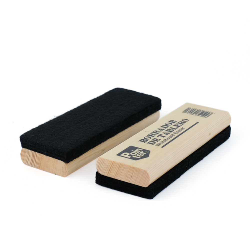 Daily Use Good Quality Dry Erase Wooden Whiteboard Eraser