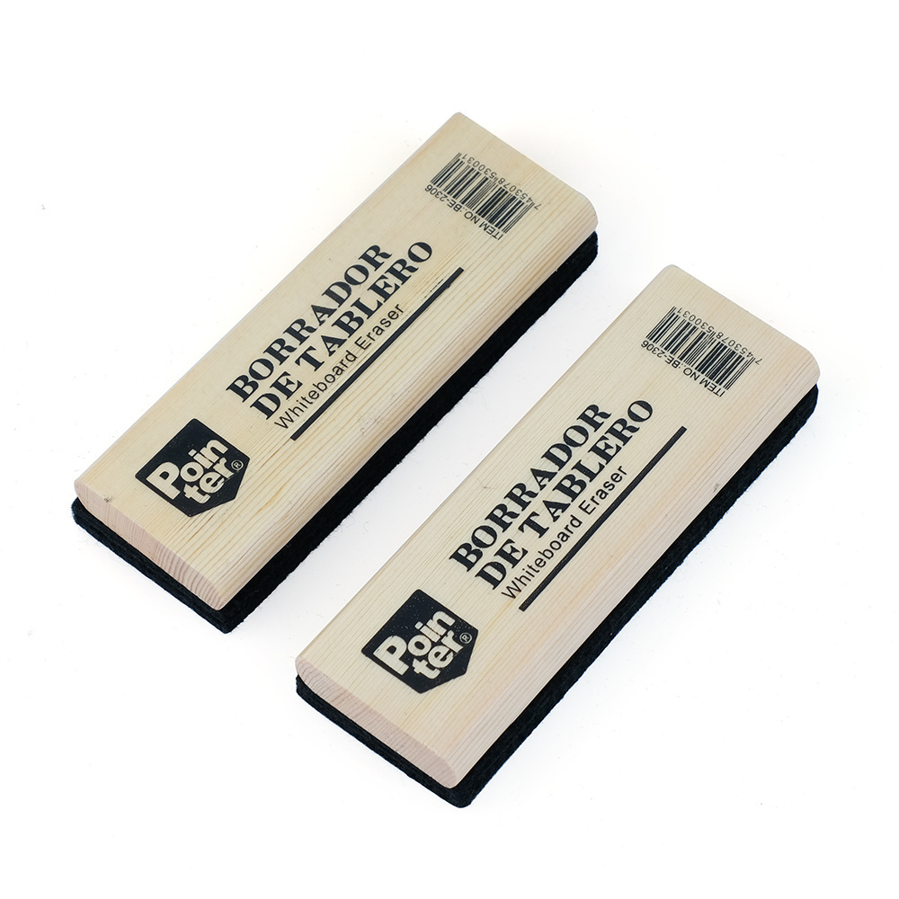 Daily Use Good Quality Dry Erase Wooden Whiteboard Eraser