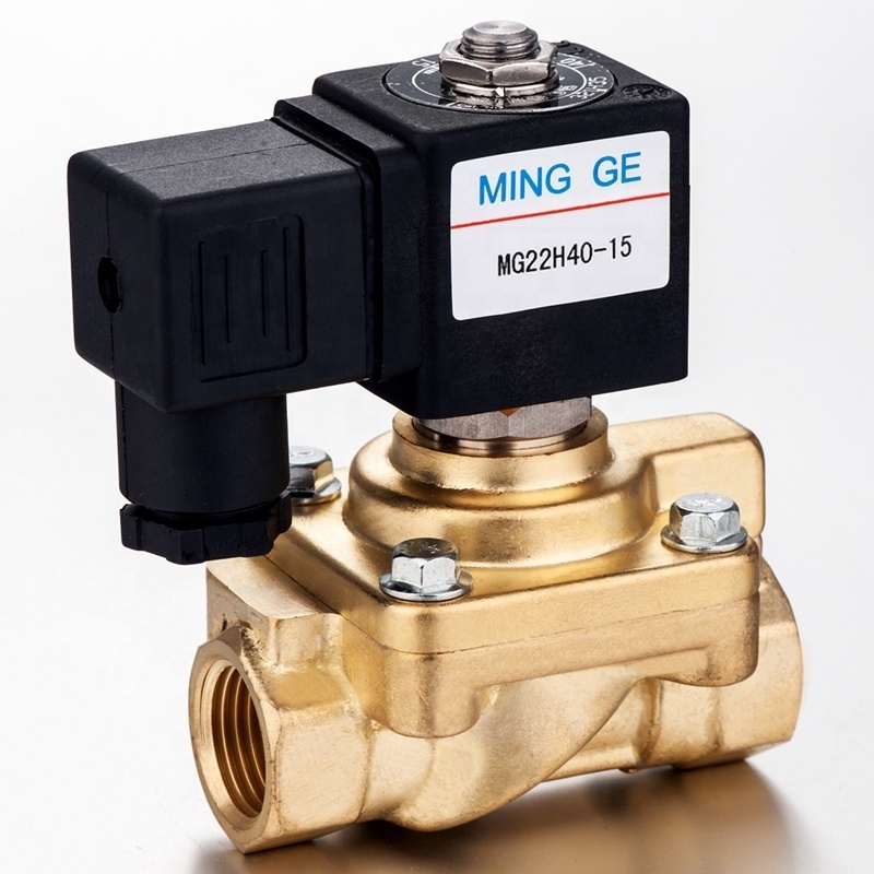 MINGGE MGPC High Pressure Bottle Blowing Machine 40 Bar Solenoid Valve 321H35  1/2 3/4