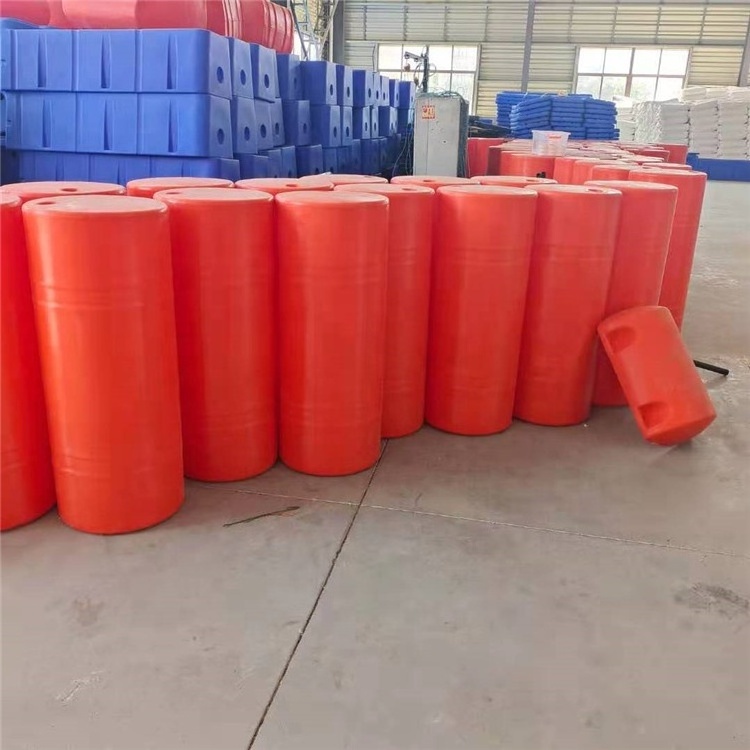 HDPE Pipe Floater / Hose floats / Pipe and Hose Float Plastic Marine Cylindrical Buoys