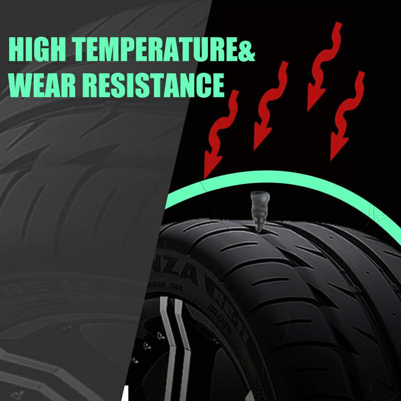 Vacuum Tyre Repair Nail For Motorcycle Tubeless Tyre Repair Rubber Nails Self-tire Repair  Film Nail