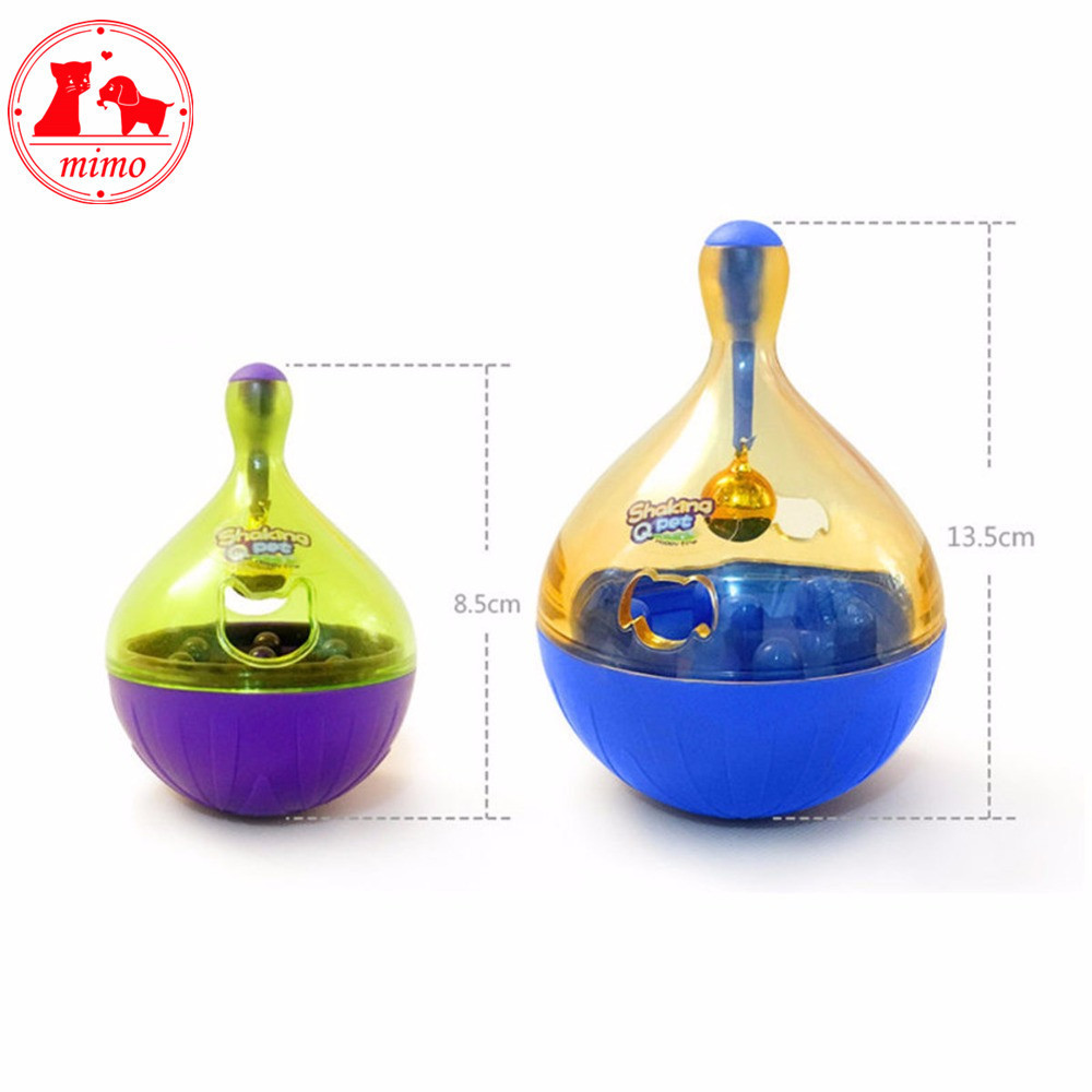 Dog Toy Tumbler Feeders Food Pet Dog Feeding Large Plastic Puppy Pet Dog Cats Training Exercise Fun Bowl Tasty Toy