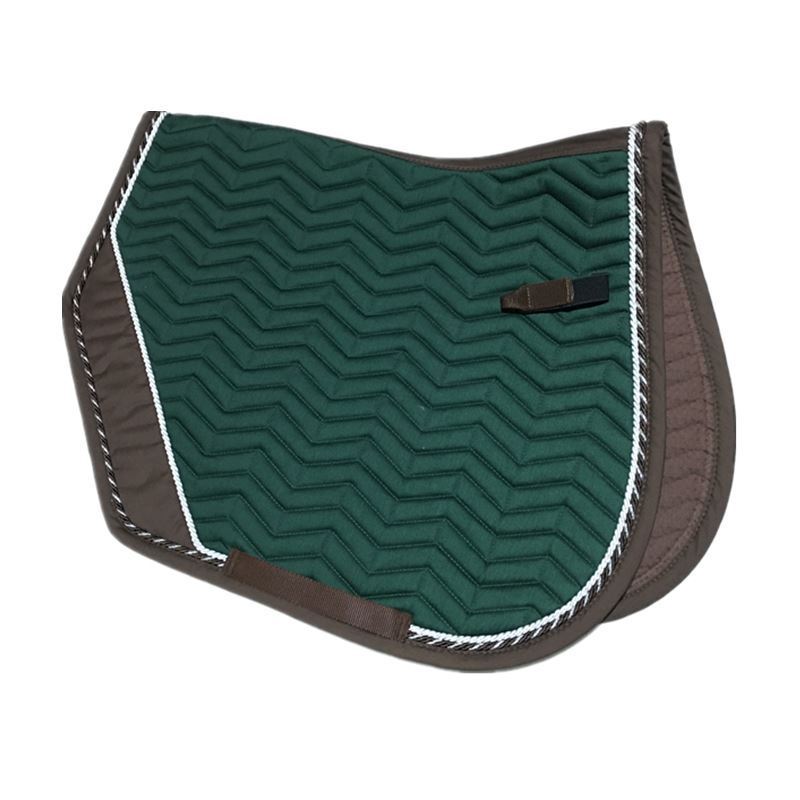 Cotton Composite Horse Saddle Pad Blue Saddle Pads For Horse Saddle Pad Breathable Sweat-absorbent Wear-resistant