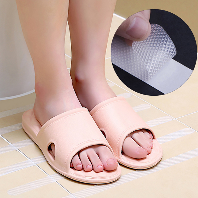 Anti-Slip Strips Shower Floor Stickers Bath Safety Strips Transparent Non Slip Tape For Bathtubs Stairs