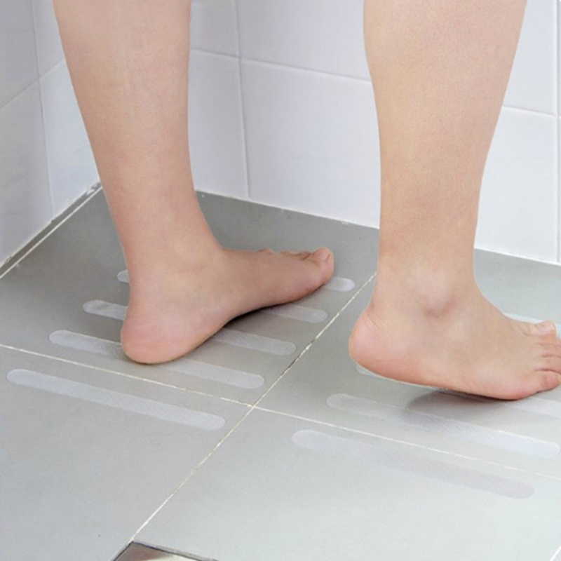 Anti-Slip Strips Shower Floor Stickers Bath Safety Strips Transparent Non Slip Tape For Bathtubs Stairs