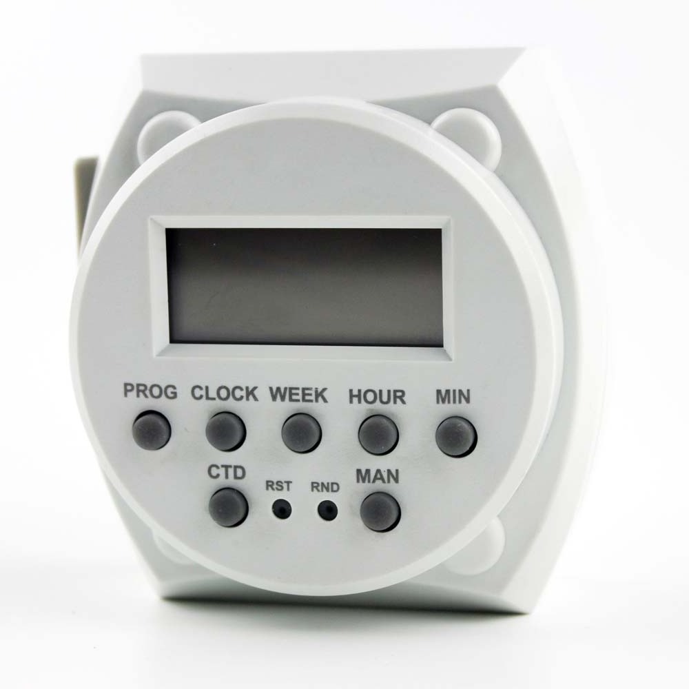 24 hour automatic battery digital timer switch