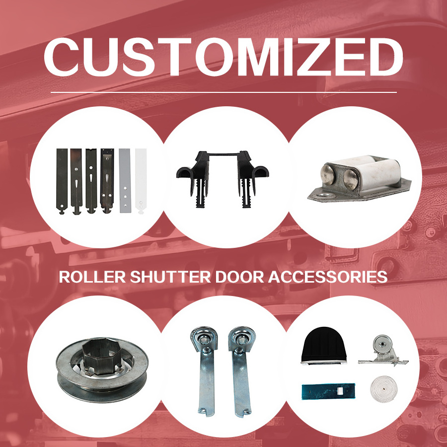 Custom Roller Shutter Accessories, Roller Shutter Window Parts