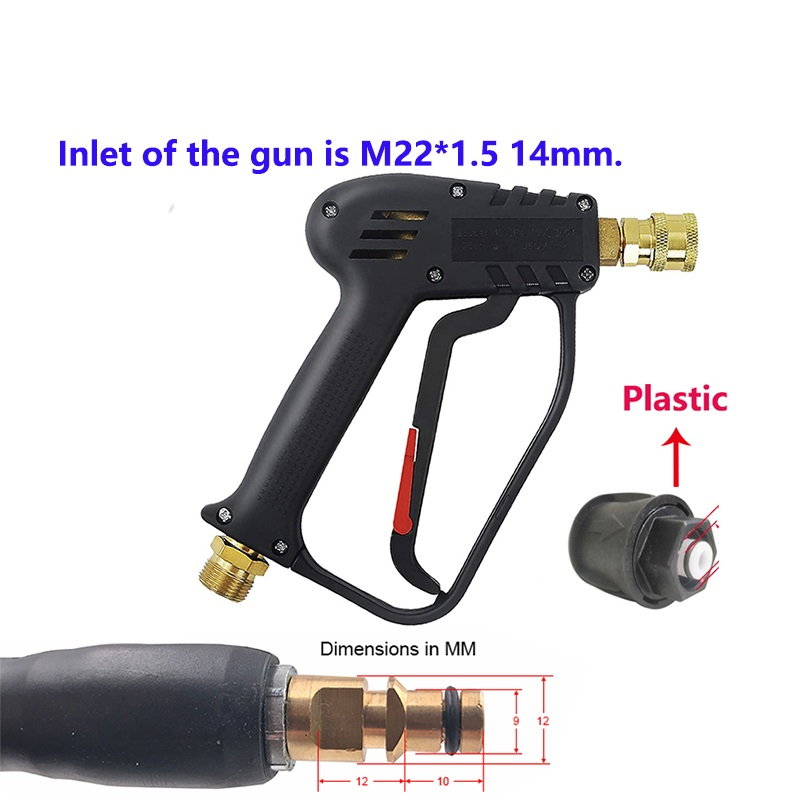 5000PSI/10GPM High Pressure Washer Trigger Guns car wash gun