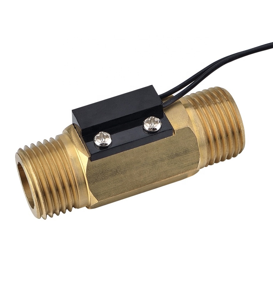 Brass Material Electronic Water Flow Switch for Air Condition