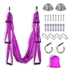 MIO New Shape Aerial Fly Yoga Swing Hammock Set for Home Yoga Pilates Exercise