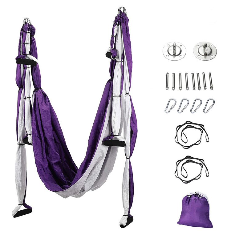 MIO New Shape Aerial Fly Yoga Swing Hammock Set for Home Yoga Pilates Exercise