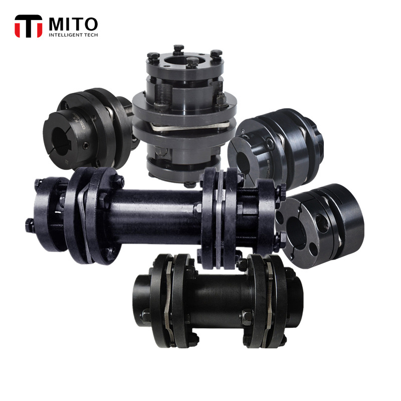 Mito 45# Steel Stepped Single Disc Series High Rigidity Line Shaft Coupling High Precision Disc Shaft Coupling