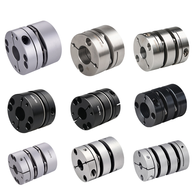 CC Aluminum Alloy Parallel Line Clamping Rigid Shaft Coupling Clamping Shaft Coupling