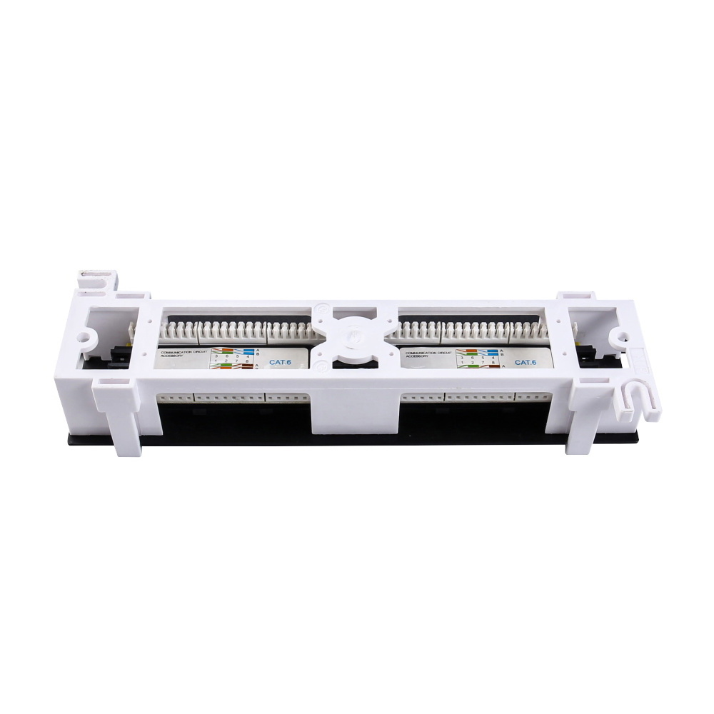 Reliable quality Cat6 12 port Wall mounted patch panel