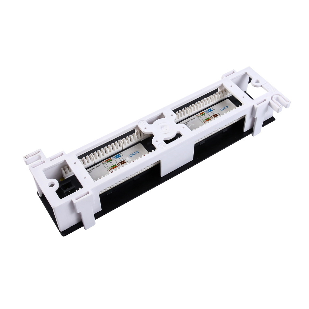 Reliable quality Cat6 12 port Wall mounted patch panel