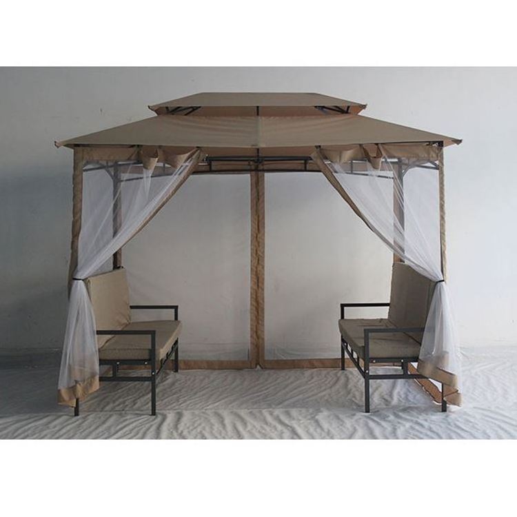 High Quality Patio Garden Used Waterproof Metal Gazebo Fashion Aluminum Pergola Gazebo Customized Design Deluxe Garden Gazebo