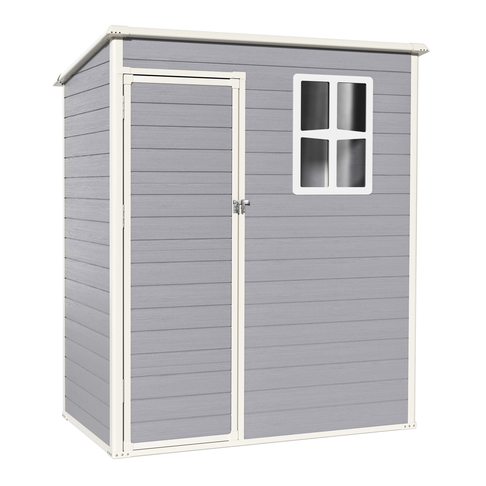 High Quality Custom PP Outdoor Storage Garden Shed Waterproof Carport with Easy Assembly & Rot Proof Resin Frame