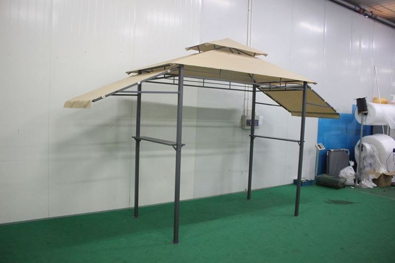 Cheap Outdoor Polyester BBQ Shelter Barbecue Gazebo