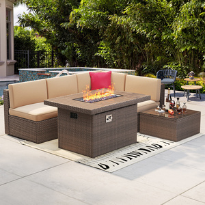 Rattan Furniture Wicker Rattan Outdoor Garden Furniture Sofa Garden Patio Furniture Set