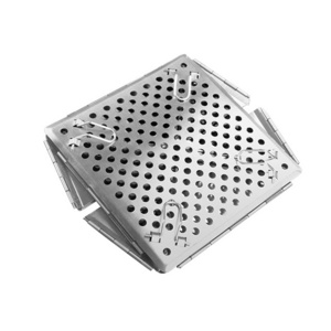 No installation of portable folding grill Stainless steel mini Bbq Fire pit grills for barbecue