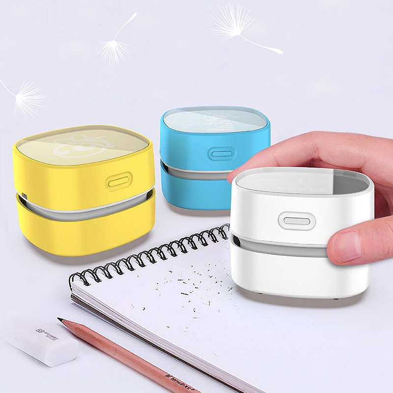 USB Rechargeable Wireless Dust Sweeper Small Office mini Desktop Clean Machine Vacuum Cleaner