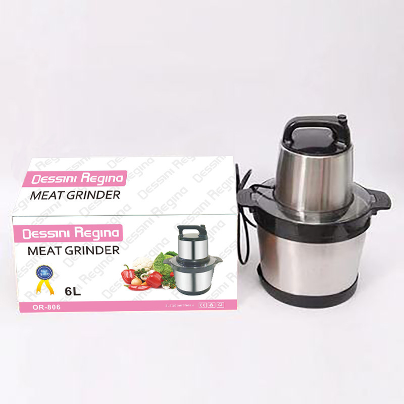 household stainless steel meat chopper blender fufu yam pounding machine pounder 6 litters electric 6l meat grinder 3000w