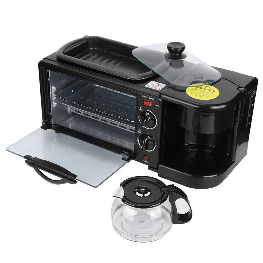 Home multifunction automatic cooking 3 in 1 breakfast makers electric 3 in 1 breakfast machine