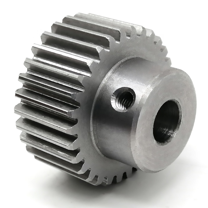 Manufactory M1 M2 M3 M4 Metal Cylindric Spur Gear For Disposable Surgical Medical Face Mask Making Machine