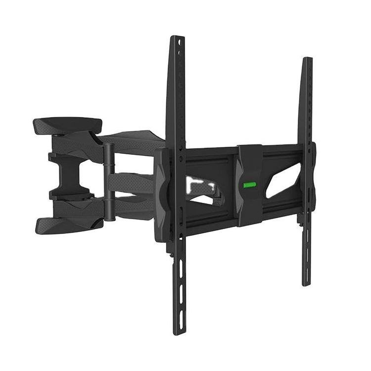 TV wall mount brackets vesa adjustable double arm swivel tv bracket