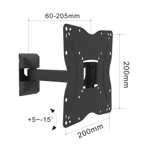 Hot selling fashion OEM available lcd ceiling mount tv bracket