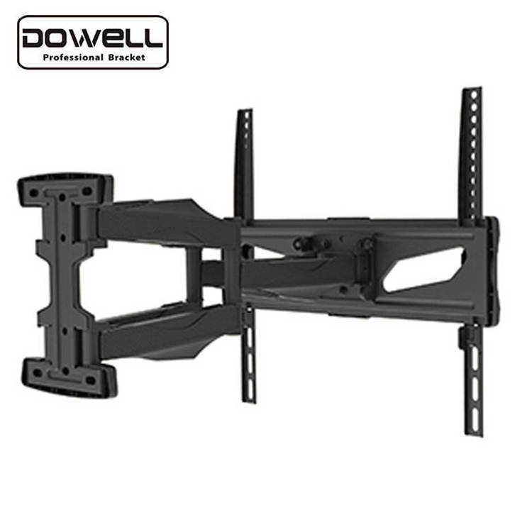 TV wall mount brackets vesa adjustable double arm swivel tv bracket