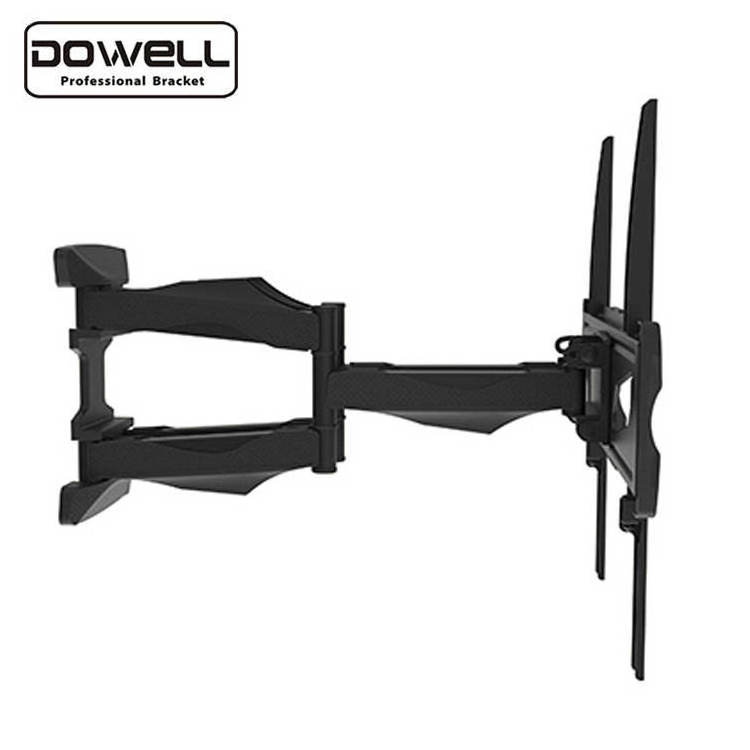 TV wall mount brackets vesa adjustable double arm swivel tv bracket