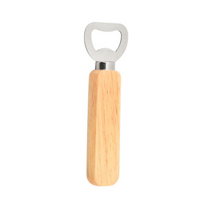 Wholesale Custom Portable Wood Handle Metal Stainless Steel Wooden Travel Corkscrew Beer Bottle Opener