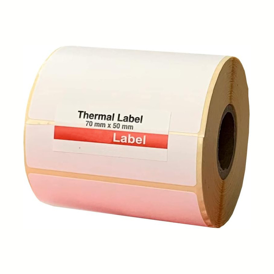 Factory Wholesale Strong wear resistance and adhesion Water oil proof direct thermal roll Shipping label paper