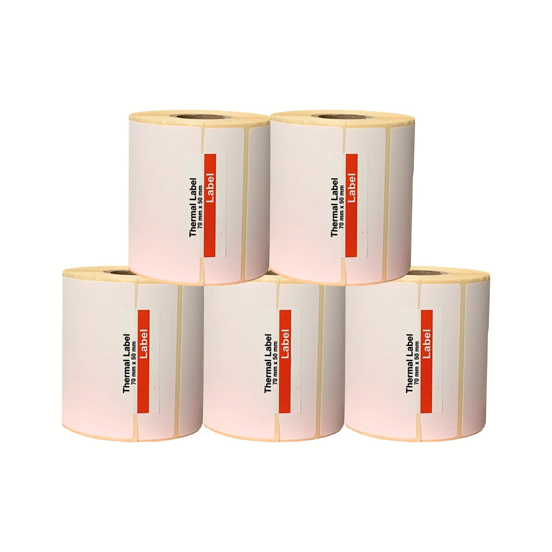 Factory Wholesale Strong wear resistance and adhesion Water oil proof direct thermal roll Shipping label paper