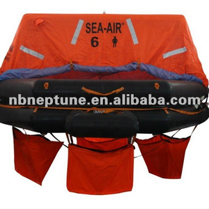 Solas approved fast rescue used ships lifeboats/marine 25 persons inflatable life raft boat / life boat /liferaft