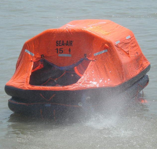 SOLAS SELF RIGHTING INFLATABLE LIFERAFT