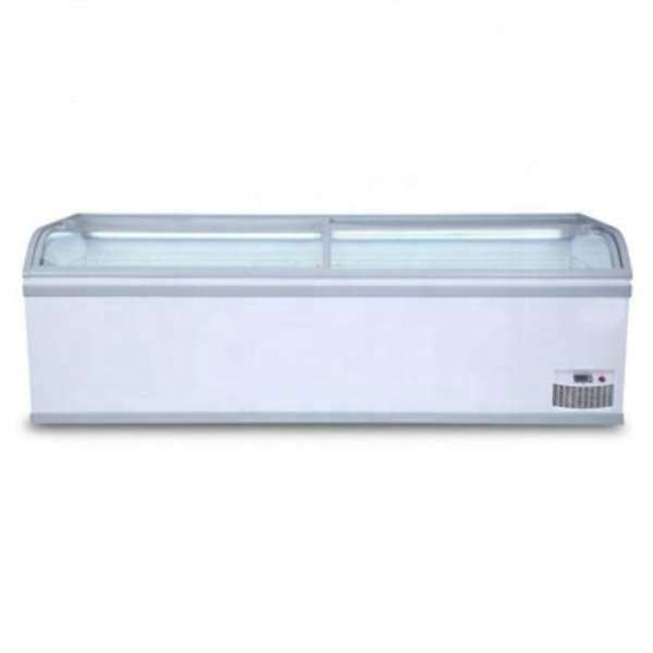 SD2500ZH   Supermarket deep freezer horizontal chest freezer with glass refrigerator and freezers